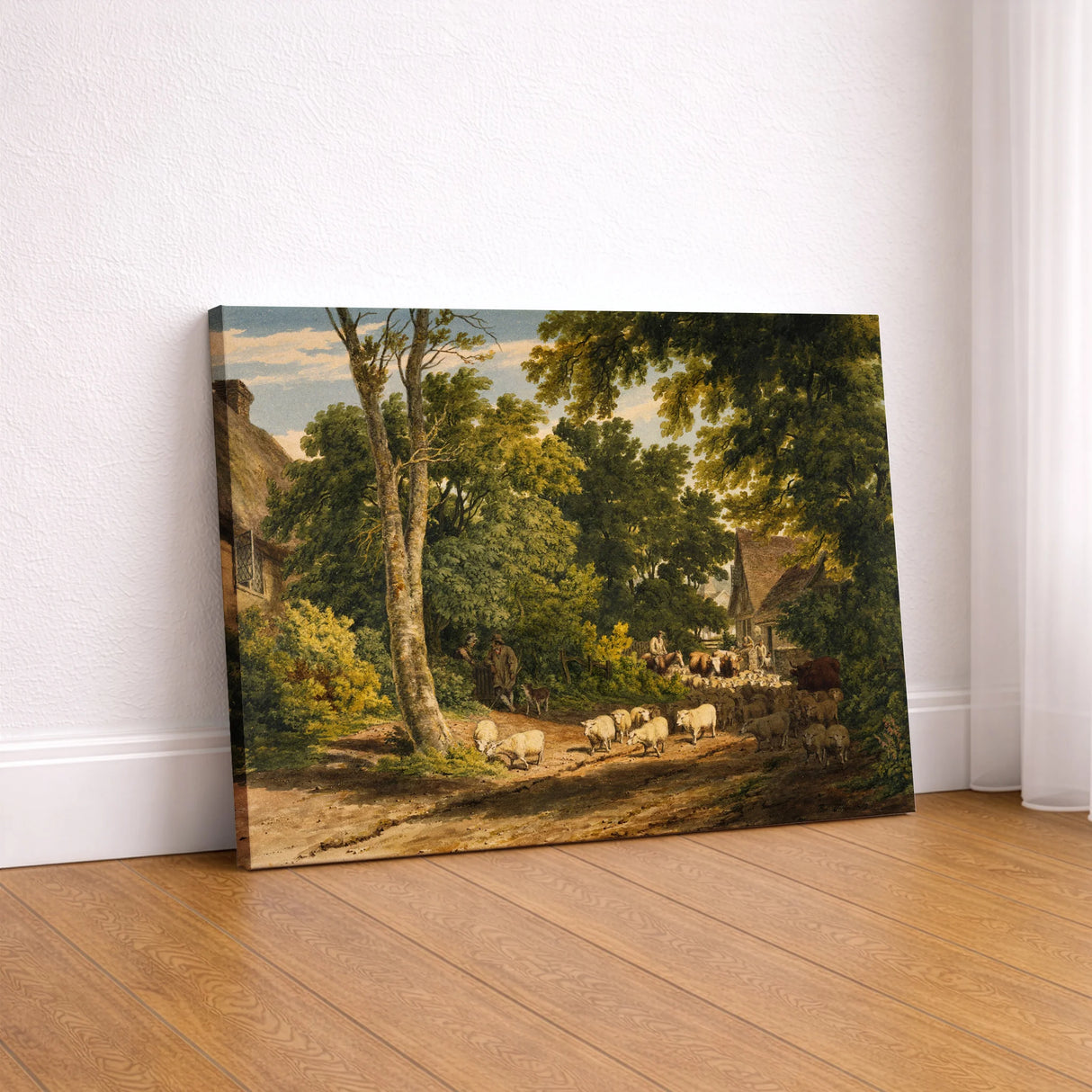 Tablou Canvas Artistic Viața de Odinioară