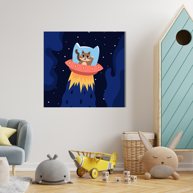 Tablou Canvas Copii Galaxia Pisicilor