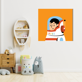 Tablou Canvas Copii În Spațiu 