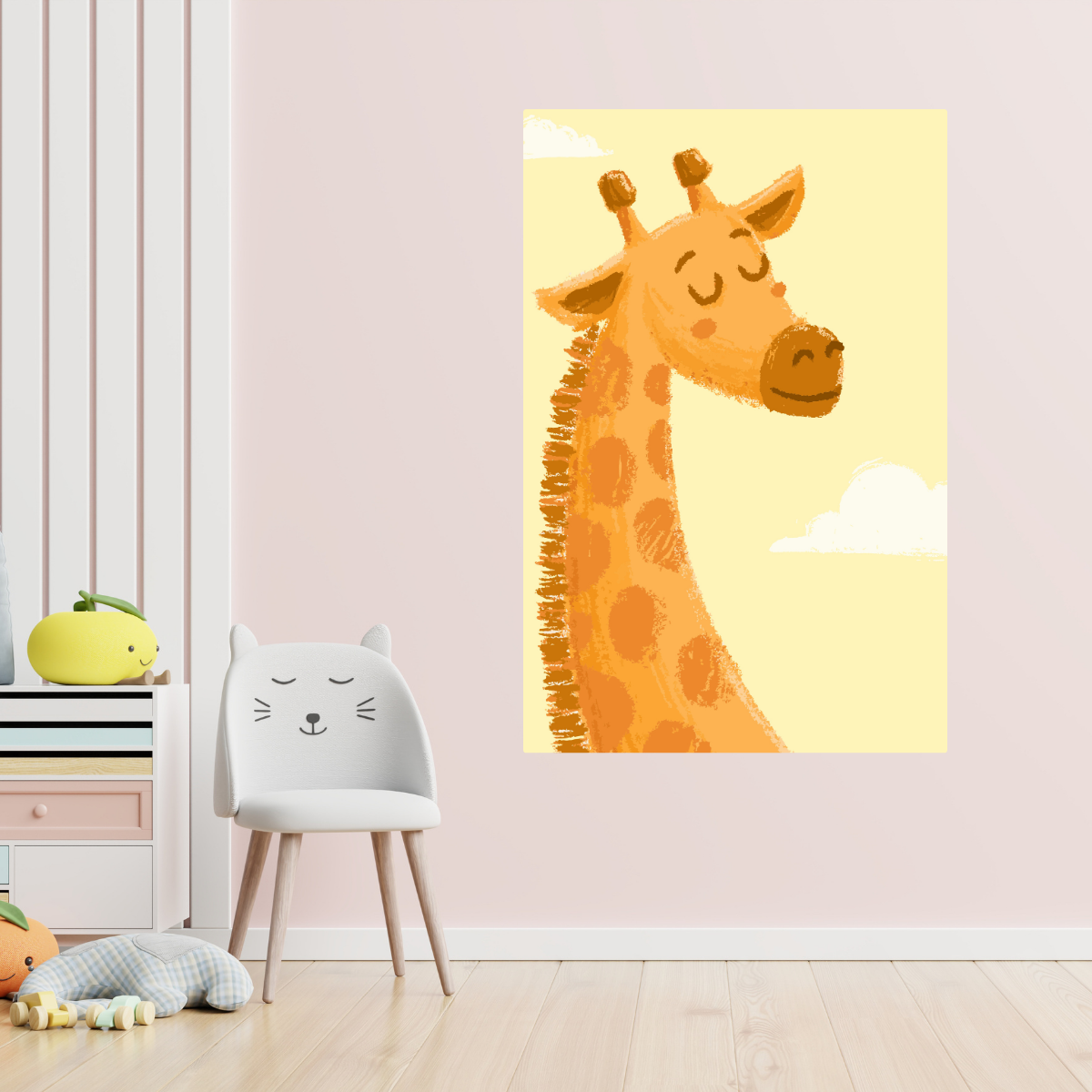 Tablou Canvas Copii Lovely Giraphe