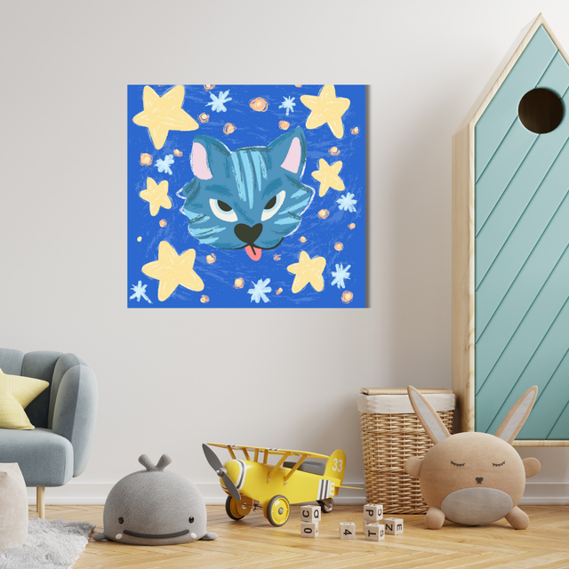 Tablou Canvas Copii Pisoiul Năzdrăvan 