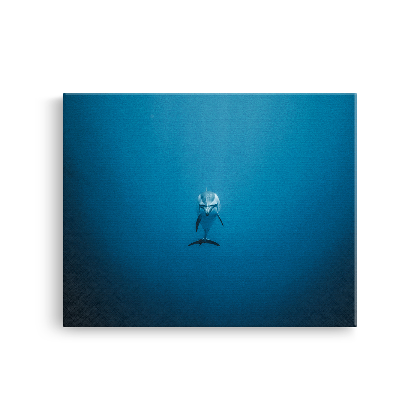 Tablou Canvas Delfin în Ocean, Decor Marin Albastru