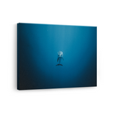Tablou Canvas Delfin în Ocean, Decor Marin Albastru