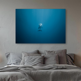 Tablou Canvas Delfin în Ocean, Decor Marin Albastru IPCVANI-295