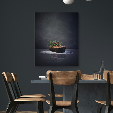 Tablou Canvas Desert Festiv, Compoziție Artistică, Negru IPCVALI-398