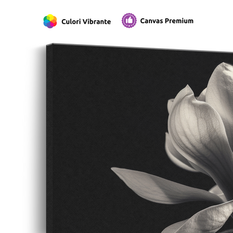 Tablou Canvas Eleganța Magnoliei Înflorite - IPCVBW-548-4