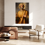 Tablou Canvas Icoană Catolică Sfântul Petru - IPCVREL-528