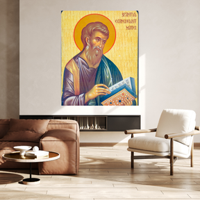 Tablou Canvas Icoană Sfântul Apostol și Evanghelist Matei - IPCVREL-520