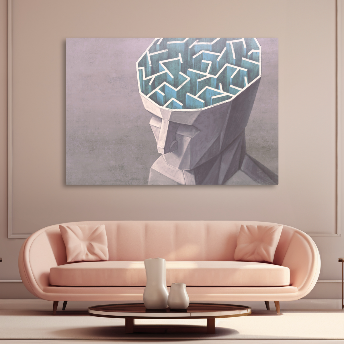 Tablou Canvas Modern Brain Wash