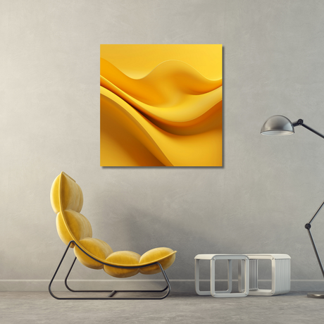 Tablou Canvas Modern Doar Galben