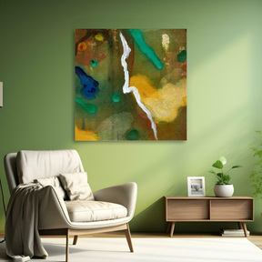 Tablou Canvas Modern Verde