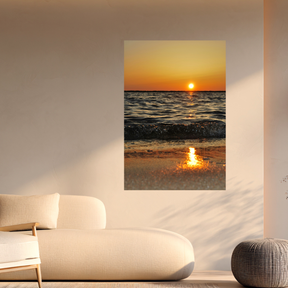 Tablou Canvas Natură Apus peste Mare