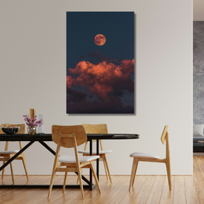 Tablou Canvas Natură Luna Roșie