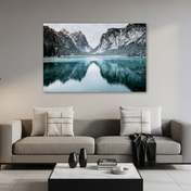 Tablou Canvas Natură Munte Iarnă