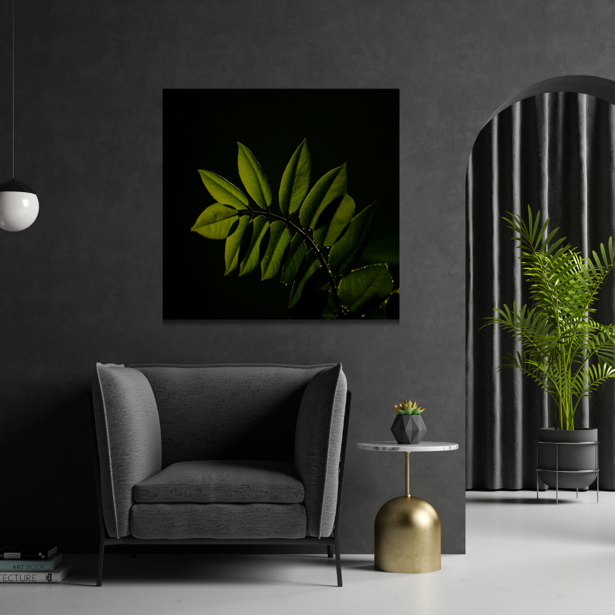 Tablou Canvas Natură The Leaf