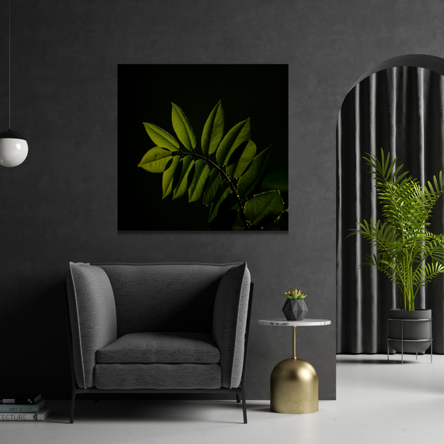 Tablou Canvas Natură The Leaf