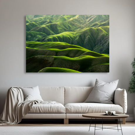 Tablou Canvas Natura Văi Verzi