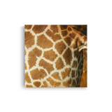Tablou Canvas Pattern de Girafă, Textură Naturală Africană, Maro-Bej