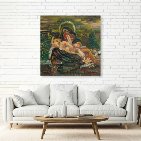 Tablou Canvas Religios Mama și Fiul
