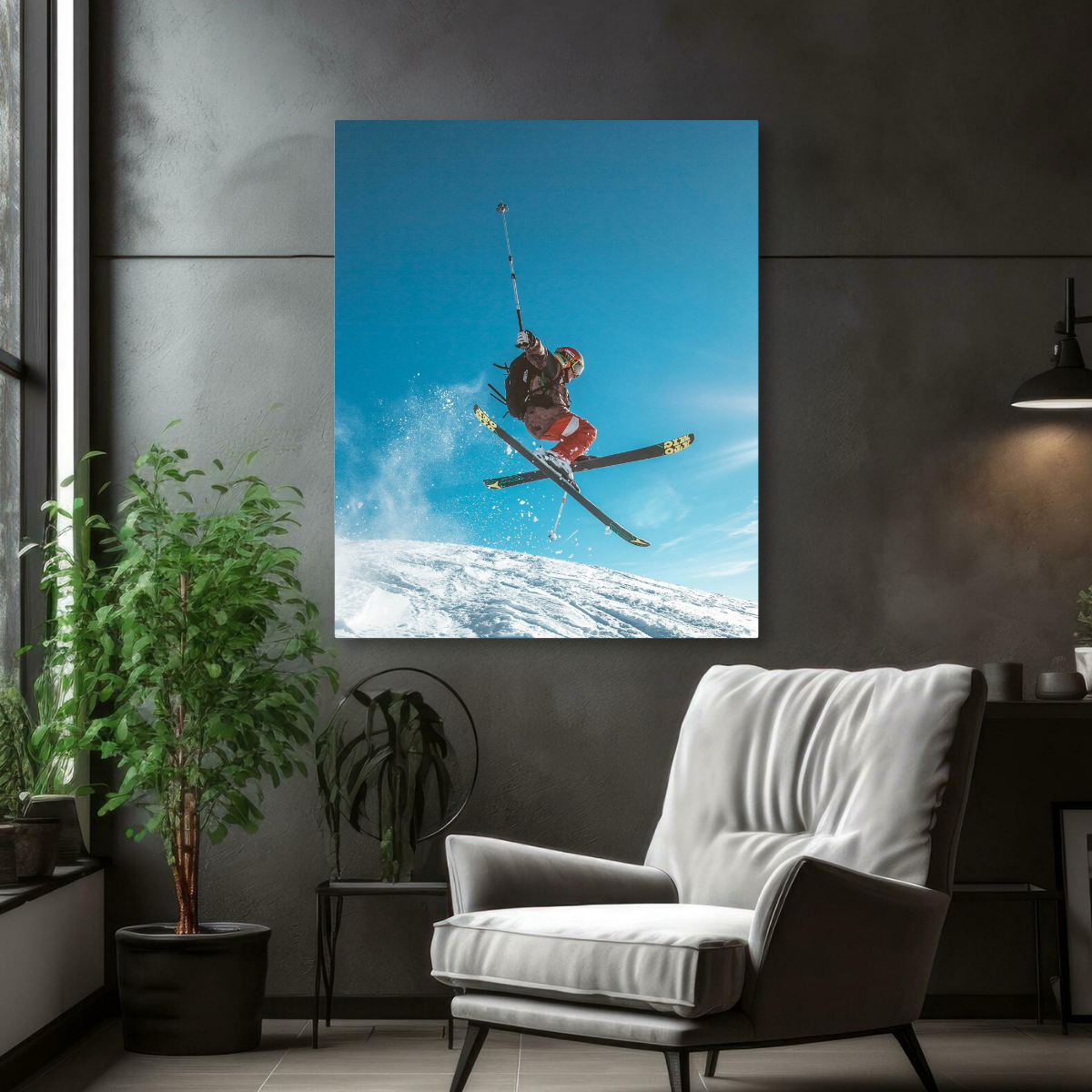 Tablou Canvas Sport Ski is the Limit