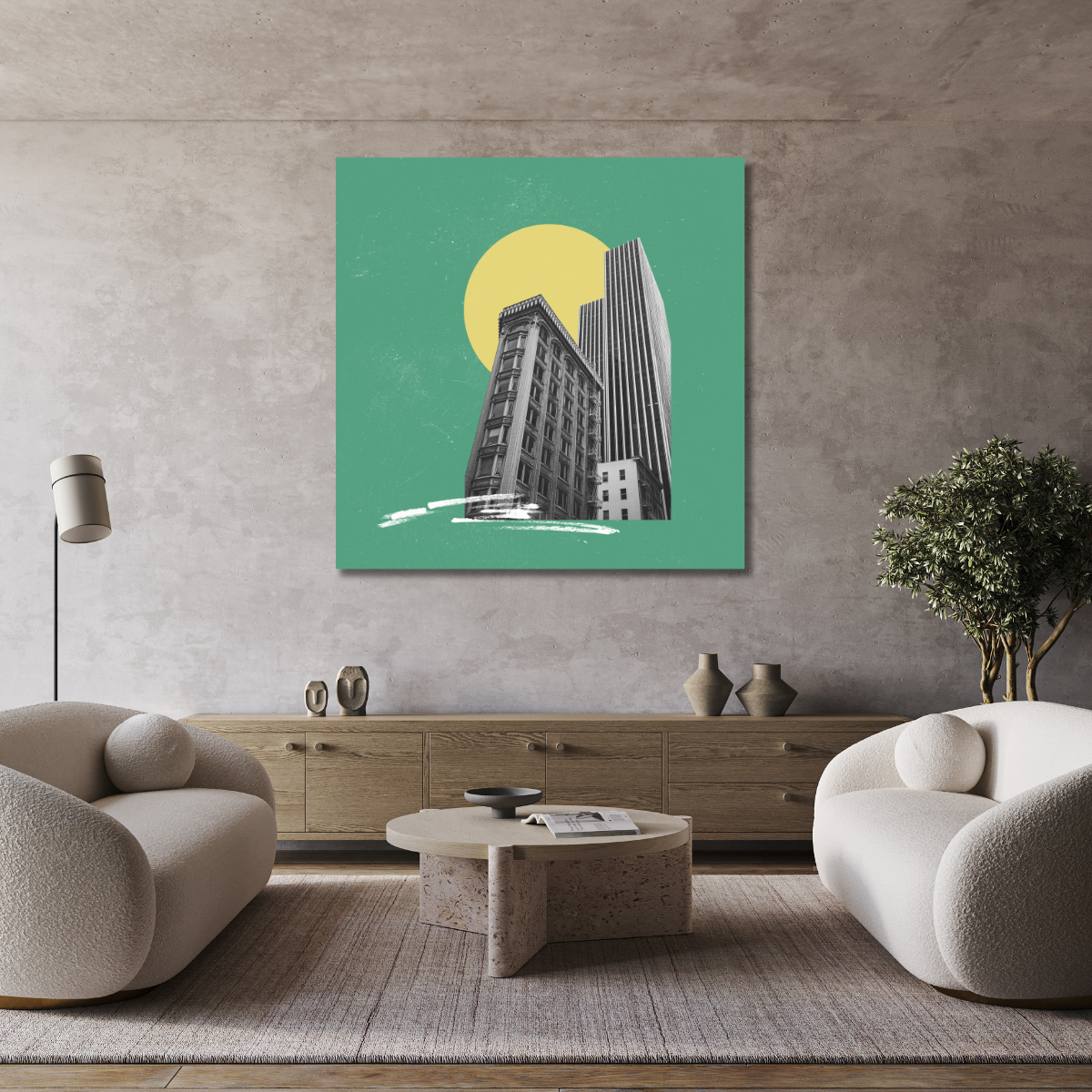 Tablou Canvas Vintage Clădire