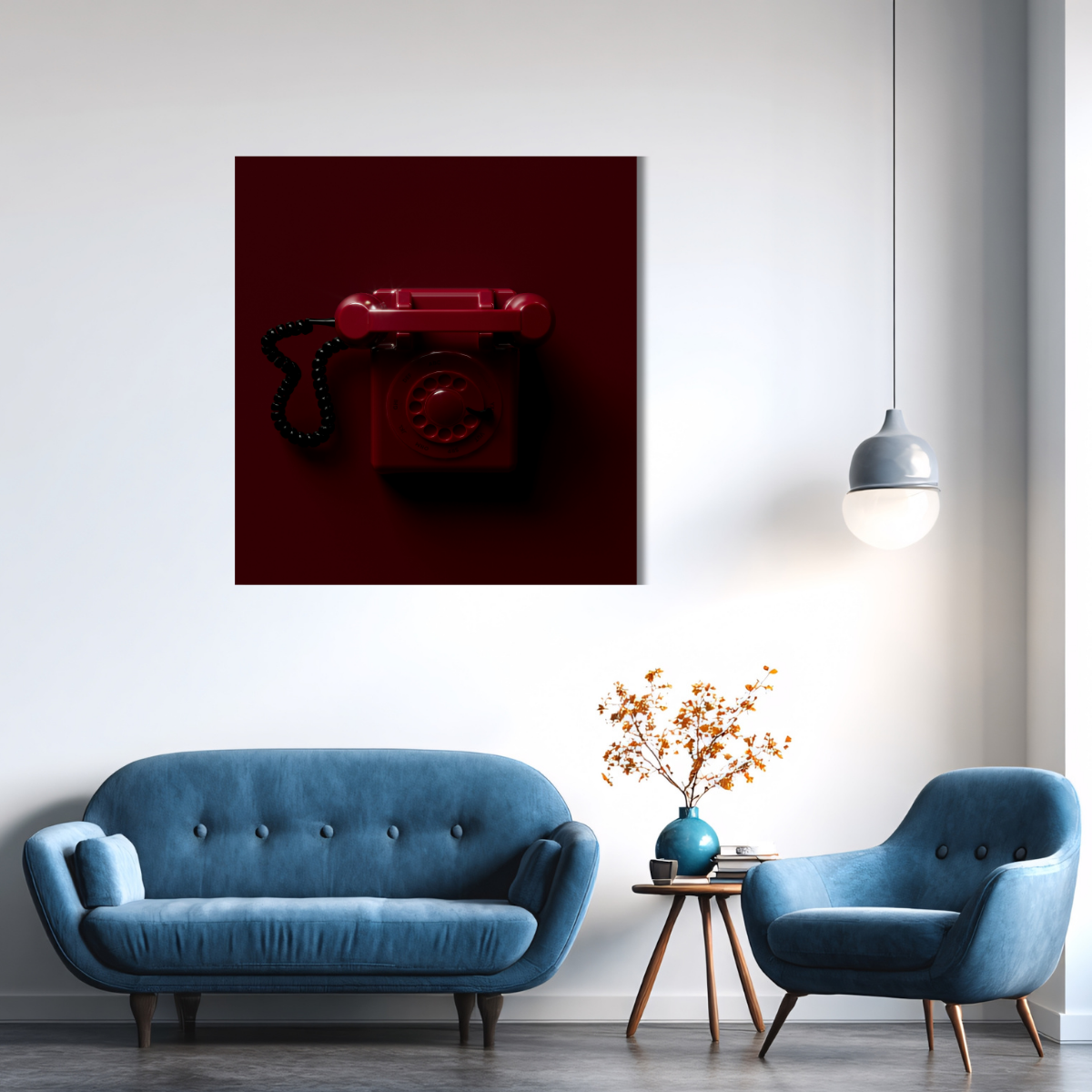 Tablou Canvas Vintage Red Ola